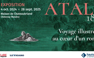 Atala 1801. Voyage illustré au coeur d’un roman, une nouvelle exposition à découvrir à la Maison de Chateaubriand
